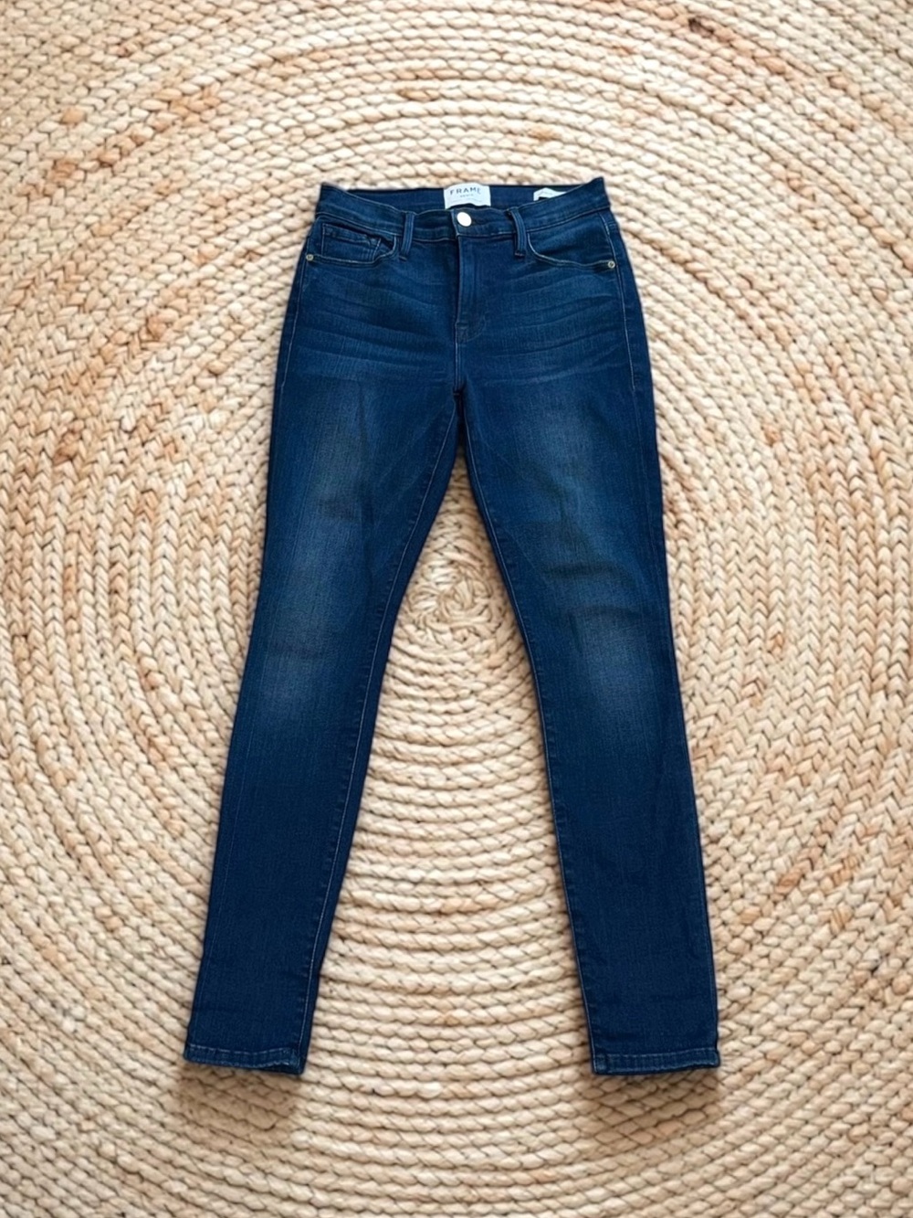 Frame Denim Denim Le Skinny de Jeanne Crop Jeans in Cantine Size 27
